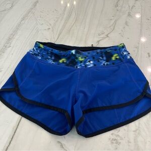 Lululemon athletica sapphire blue speed shorts